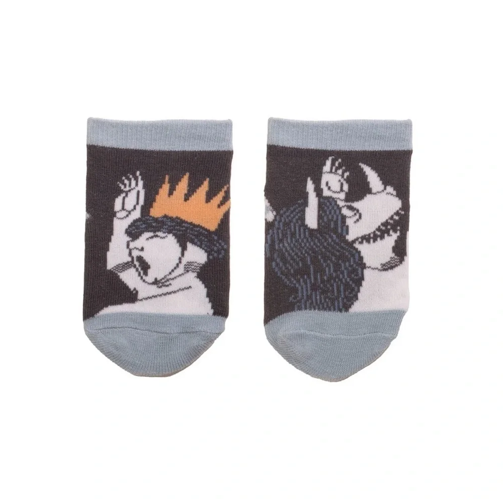 Where The Wild Things Are Pack of 4 Crew Socks, Multi, 12-24 months, NWT